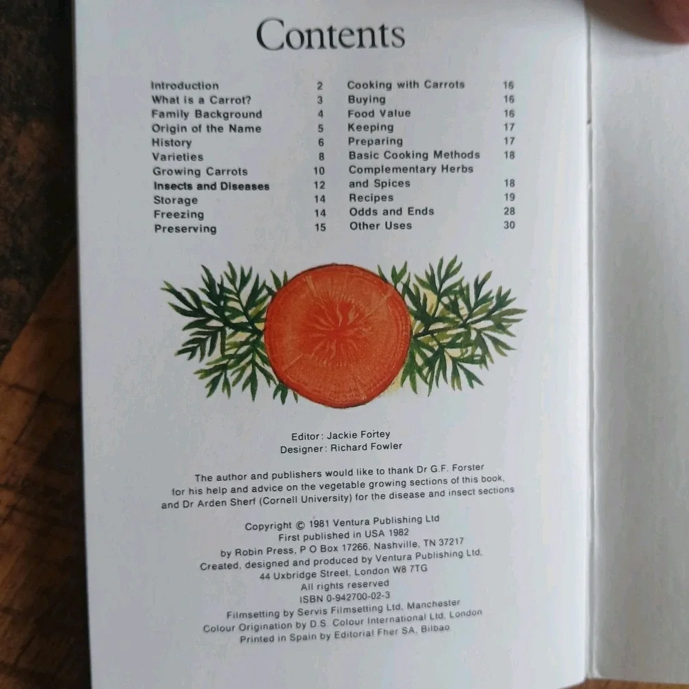 Set Of 4 The Complete Vegetable Caroline Francis 1981 Illust. Mini Cookbooks PB